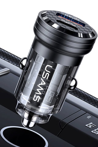 Cargador de mechero del coche Eko - 45 W - USB-A y USB-C