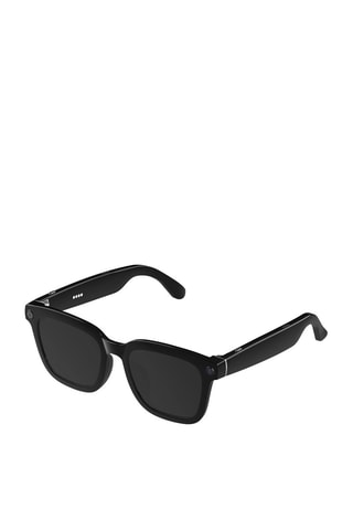 Lunettes de soleil connectées Mogie - Modèle Zenia - Bluetooth - Caméra - IA - Noir