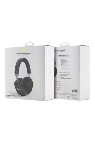 Casque Guess stéréo - Gcube - Bluetooth - Noir