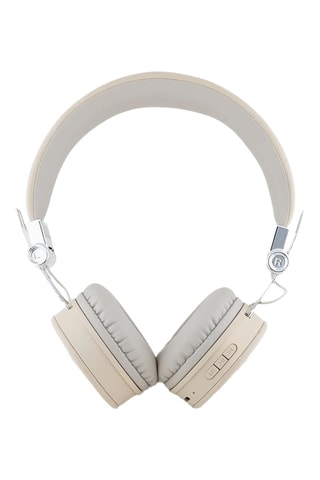 Casque Guess stéréo Triangle - Bluetooth - Gris clair