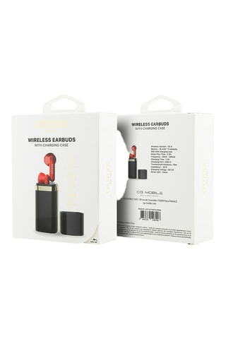 Auriculares Guess Lipstick - Bluetooth - Negro y rojo