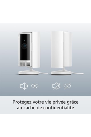 2 Caméras intérieures 2e génération - Blanc