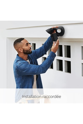 Caméra Floodlight Plus filaire - Noir