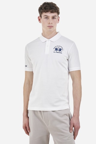 Polo regular - Blanc