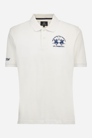 Polo regular - Blanc