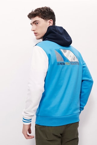 Sweat à capuche - 
Bleu