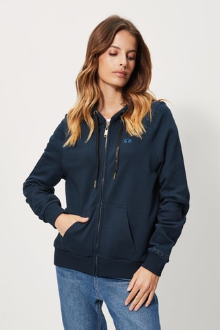 Sweat à capuche - Bleu marine