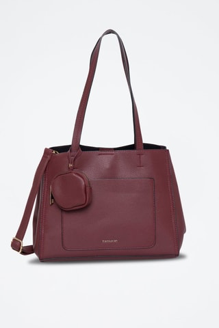 Handtas Mylene - Zwart - Rood