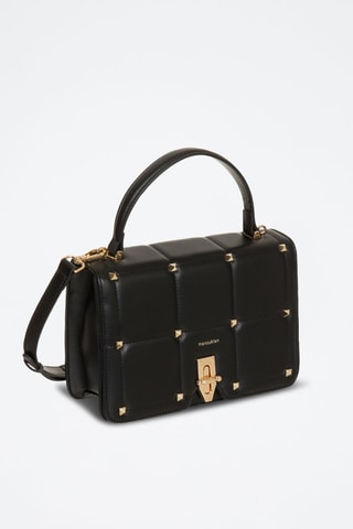 Leren Schoudertas Peline - Zwart