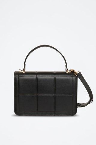 Leren Schoudertas Peline - Zwart