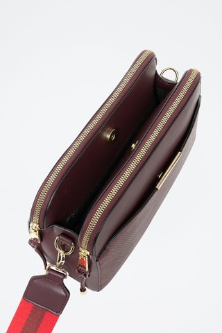 Leren Schoudertas Emilie - Paars