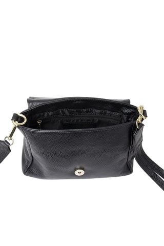 Leren Schoudertas Sophia - Zwart