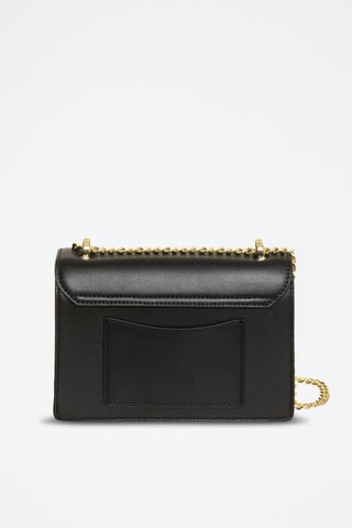 Leren Schoudertas Oriole - Zwart