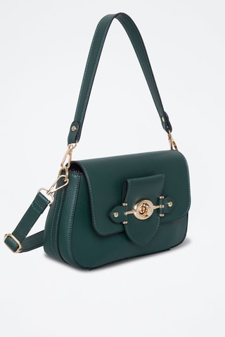 Handtas Romana - Zwart - Groen