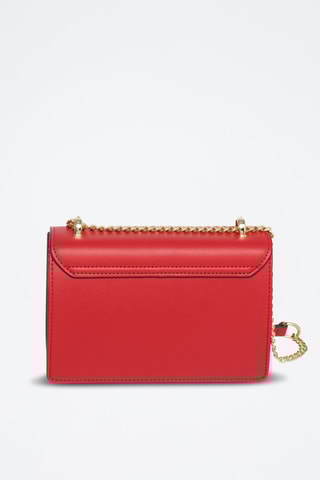 Leren Schoudertas Oriole - Rood