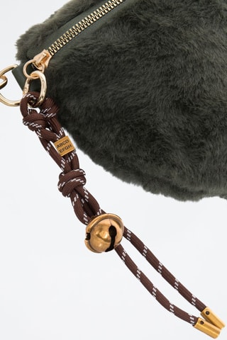 Schoudertas Zora - Zwart - Groen