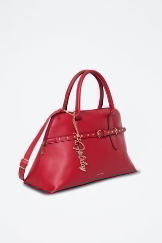 Handtas Myriam - Zwart - Rood