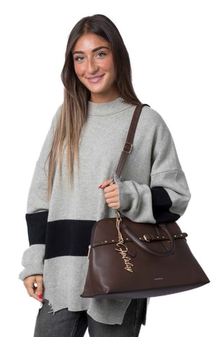 Handtas Myriam - Zwart - Bruin