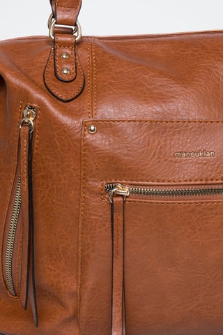 Handtas Meline - Zwart - Bruin