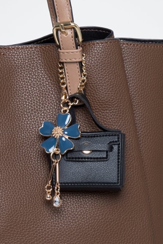 Handtas Ricci - Zwart - Beige en bruin