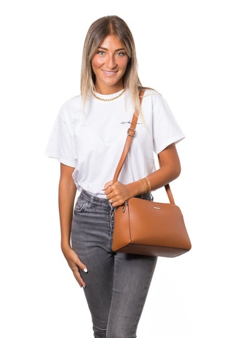 Trendy Handtas Olivia - Bruin