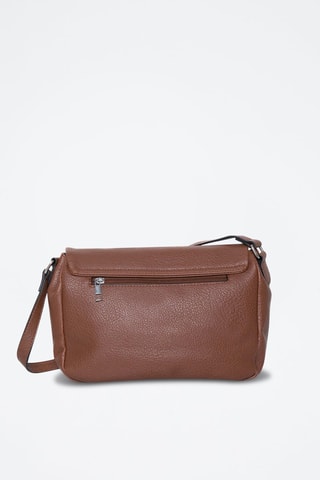 Schoudertas Santa - Zwart - Bruin