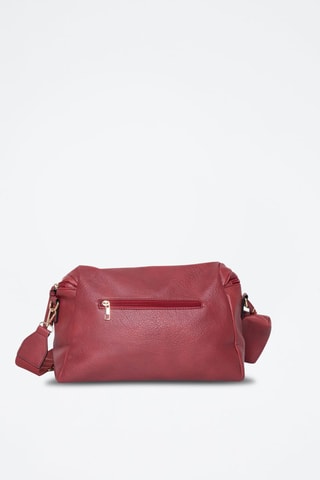 Handtas Louane - Zwart - Zwart en rood