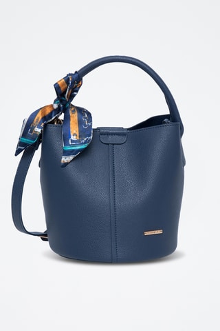 Schoudertas - Zwart - Marineblauw