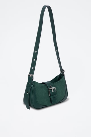Trendy Handtas - Zwart - Groen