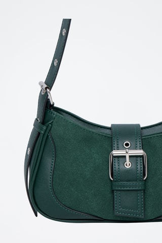 Trendy Handtas - Zwart - Groen