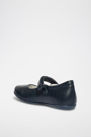 Babies de couro Fantaisy Fairy - Azul-noite