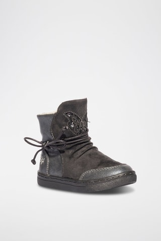 Botins forrados Baby stars - Cinzento