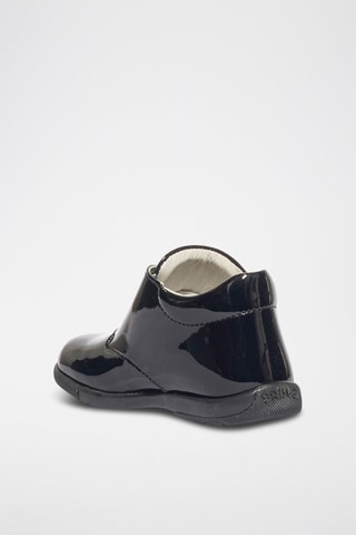Botins envernizados Baby - Preto