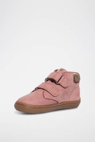 Botins de couro P&H Wind - Rosa