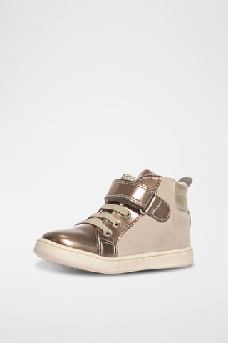 Botins de couro Baby Like - Castanho