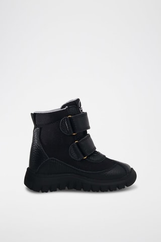 Botins de couro de vitelo Thorens - Preto