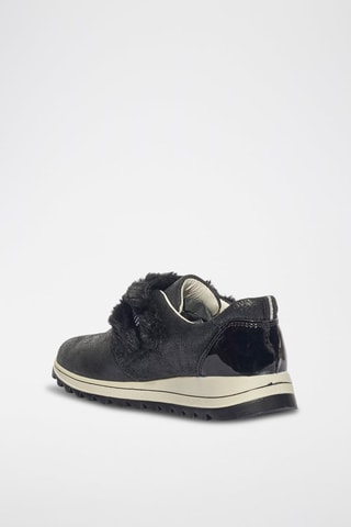 Sapatilhas de couro Trilly - Preto