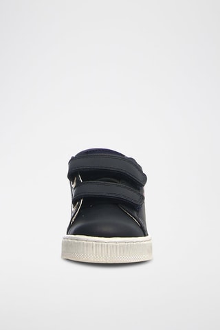 Sapatilhas de couro Corrason - Azul-marinho