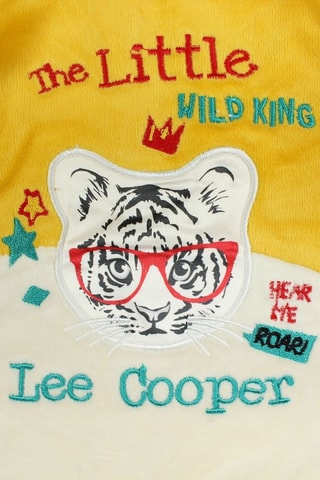 Velours Kruippakje  - Wit, blauw, geel en rood