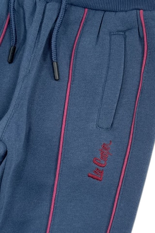 Fleece Joggingbroek  - Blauw en rood