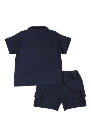 Overhemd en Short - Marineblauw - Lee Cooper - Blauw