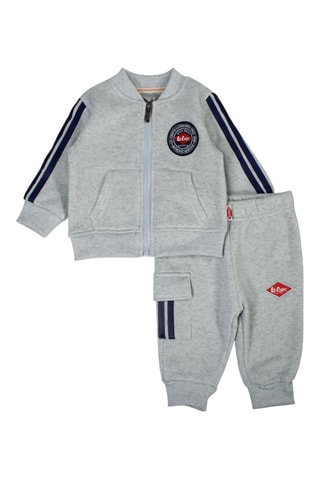 Jasje en Broek  - Blauw en grijs