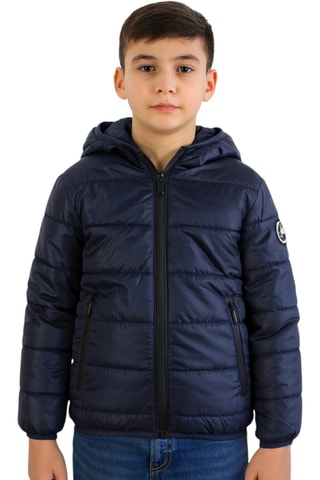 Jas met Capuchon - Lee Cooper - Marineblauw