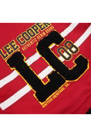 T-shirt - Wit, grijs, geel, zwart en rood