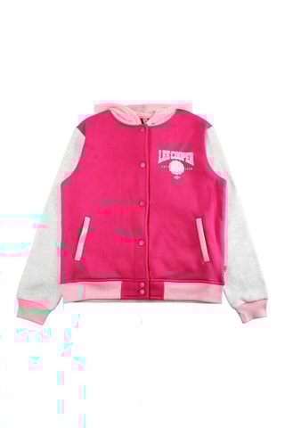 Baseball Jasje met Capuchon en Joggingbroek - Lee Cooper - Roze