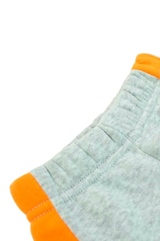 Sweater met Capuchon en Joggingbroek - Wit, grijs, zwart en oranje