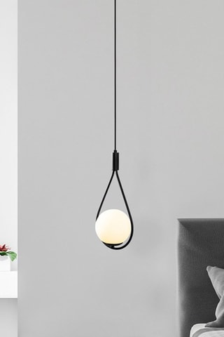 Candeeiro suspenso Preto