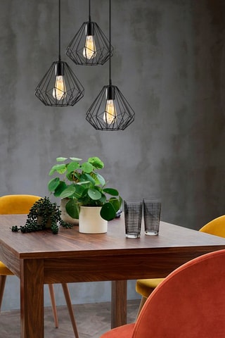 Hanglamp Diamond Zwart