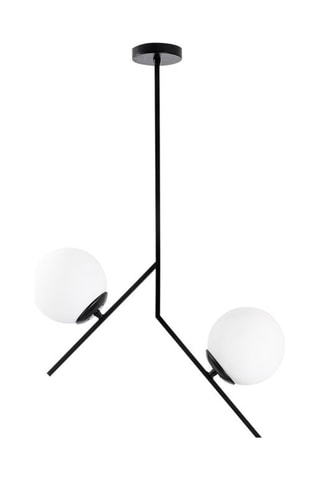 Candeeiro de teto Preto e branco