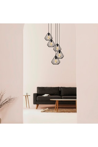 Hanglamp Diamond Zwart